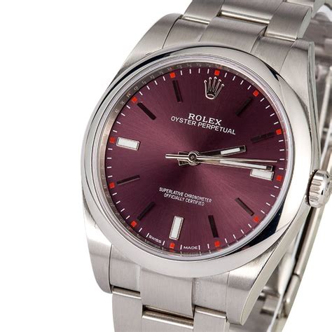 rolex 114300 red grape